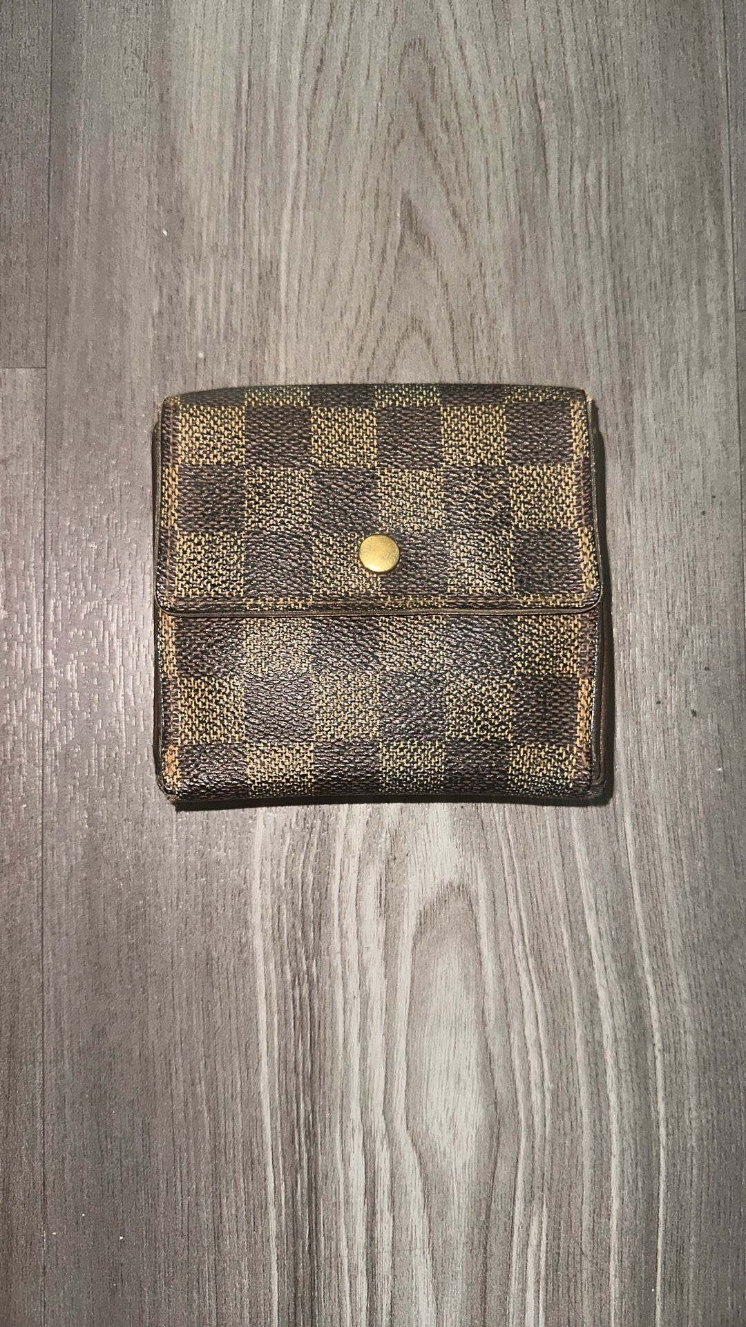 Louis Vuitton Ebene Elise Wallet