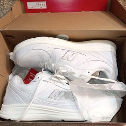New Balance Shoes, White/White Men's Size 10 1/2
