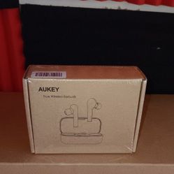 AUKEY True Wireless Earbuds, Bluetooth 5 Headphones with Immersive Sound,