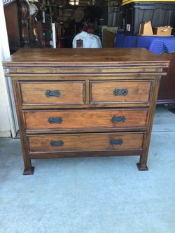 Wood Dresser
