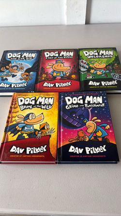 Dog Man books (lot)