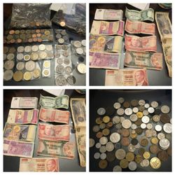 Antique bill/Coin collection