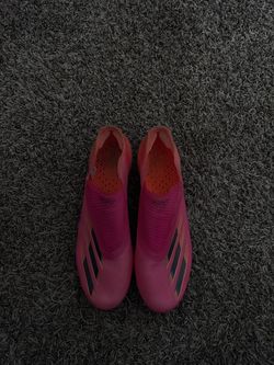 Adidas X ghosted.1 FG shock pink size 9.5M