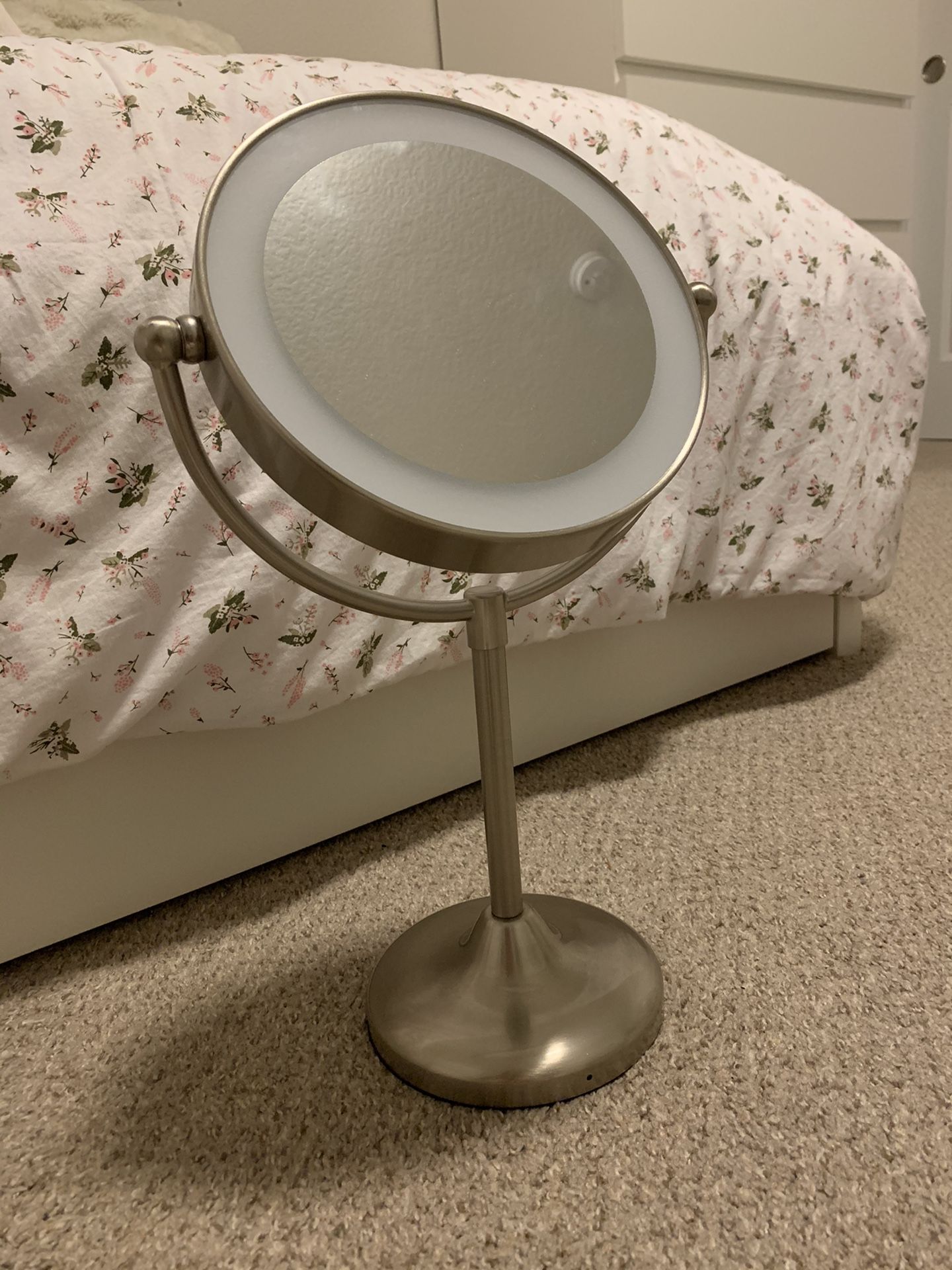 Double-Sided Vanity Mirror