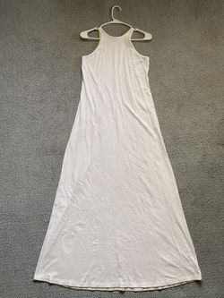 CSBLA Cosabella White Women’s Long Slip Dress Size Medium 