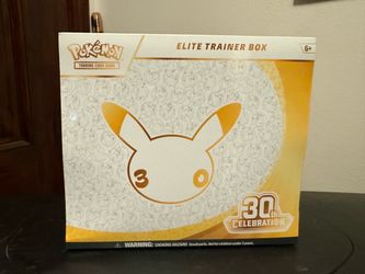 Pokemon 30th Celebration Elite Trainer Box ETB