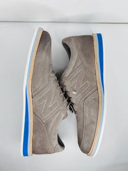 Item: New Balance Mens 4E 1100 Classic Leather Lace Up Grey/Blue Oxford Shoes Size: 9.5 & 10.5 Condition: Brand new, without original box Style Cod