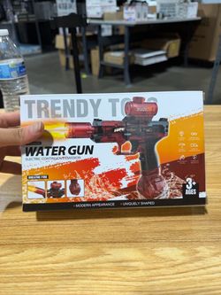 Red Water Electric Gun (works well/sprays 50+ ft)