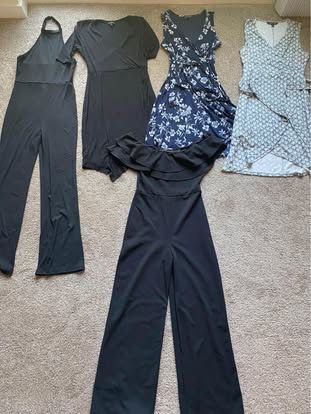 Women’s Dresses and Jumpsuits Sizes Small & Medium