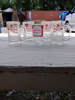Budweiser Mug Set - 5 Piece
