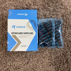 86 count Red Cherry MX Key Switches for Mechanical Gaming Keyboards