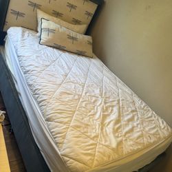 Bed Frame And Mattress 
