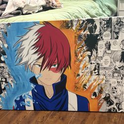 MHA Canvas - Todoroki 