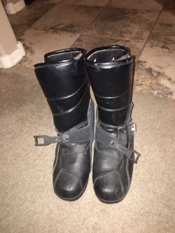 Joe rocket riding boots size 10