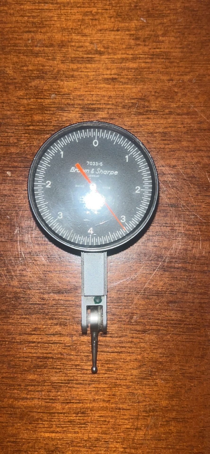 Brown And Sharpe Dial Indicator 0-0.008