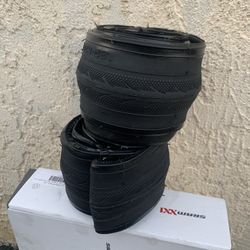 New Road Bike Tires Folding Pair 
