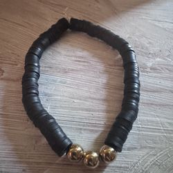 Black And Gold Bracelet 