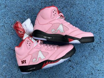 Awake NY x Air Jordan 5 Retro 'Boro - Arctic Pink' 2