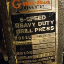 Heavy Duty Drill Press