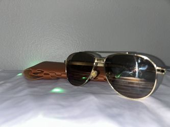 Versace gold Sunglasses