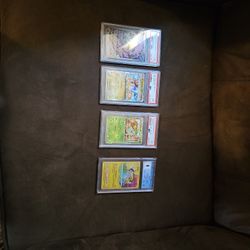Pokemon Graded SLABS LOT OF 4 FOR  $25 All Graded 9 PSA And CGC