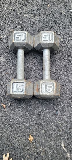 Hexagon Dumbbells-15lbs 
Cash or Zelle