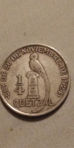 1926 guatemalan silver coin...