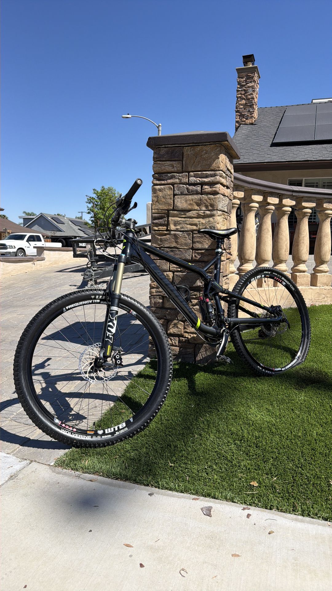 Cannondale 27.5 Full Suspension MTB Mountain bike - Large - Fox Suspension - XT (bike, bicycle, bika)