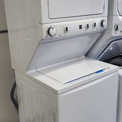 💁KENMORE STACKABLE 27-INCH 3.9 CU.FT TOP LOAD WHITE WASHER AND ELECTRIC DRYER SET 💥 LIKE NEW 