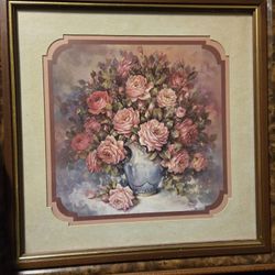 Frame Rose Bouquet