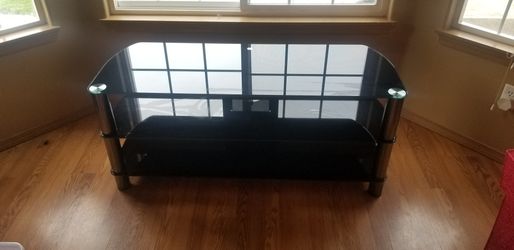 Glass TV Stand