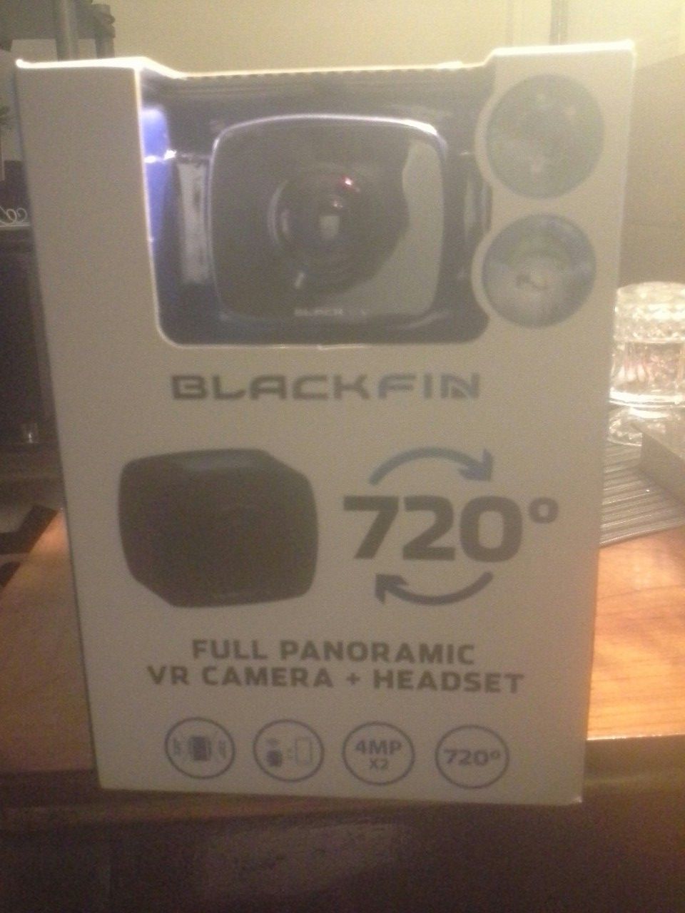 Blackfin 720 full panoramic vr camera+headset