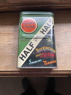 Antique Tobacco Tin