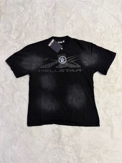 Hellstar Graphic Sunfade Black Tee