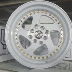 15" wheels 15x8 rims new 4x100/4x114.3