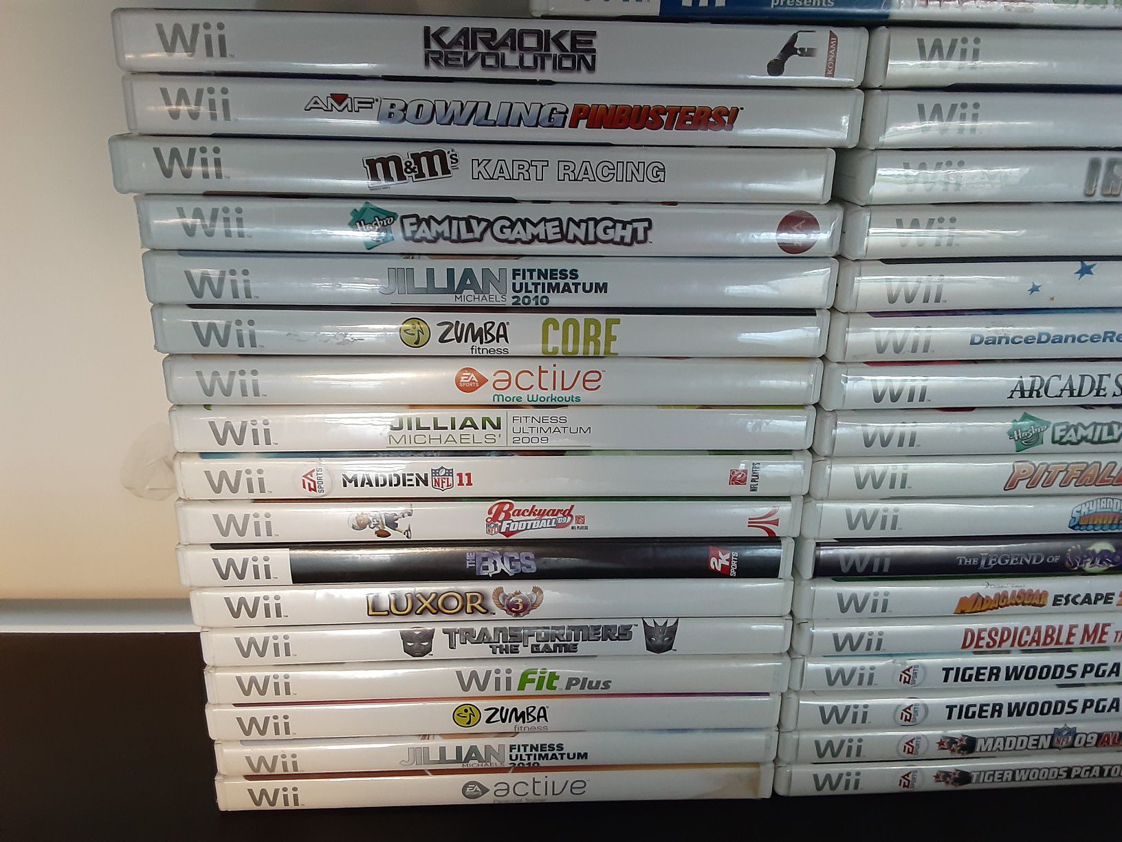 Wii games $4 each