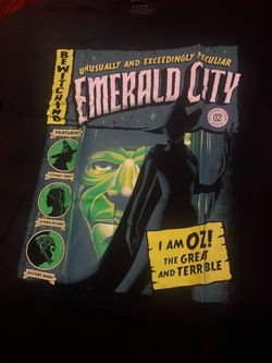 Wicked Emerald City Graphic T-Shirt size S- 3XL