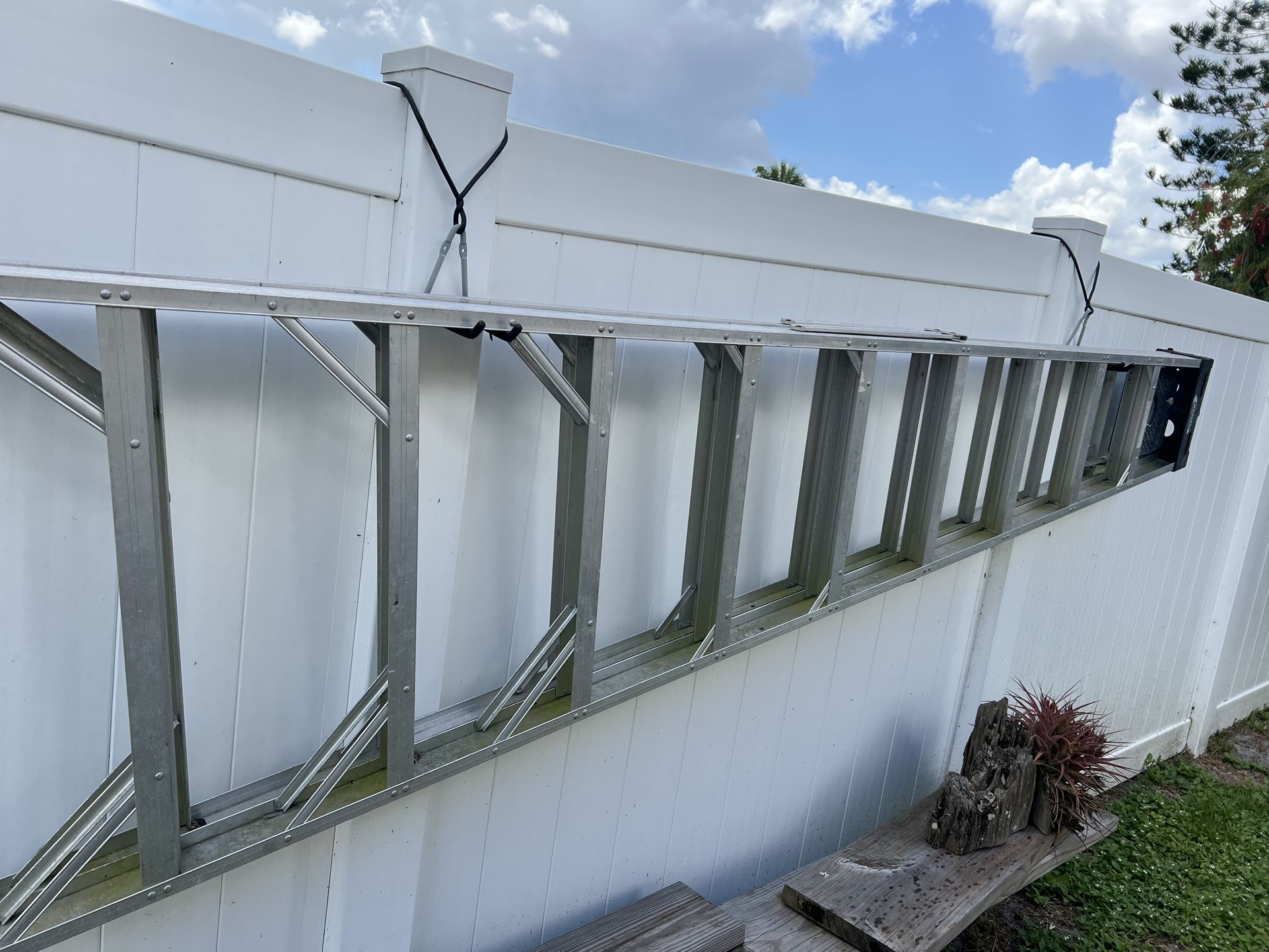 Werner 12 Ft Aluminum Ladder.