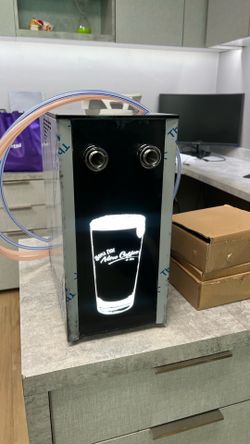 Cooling dispenser system double tap