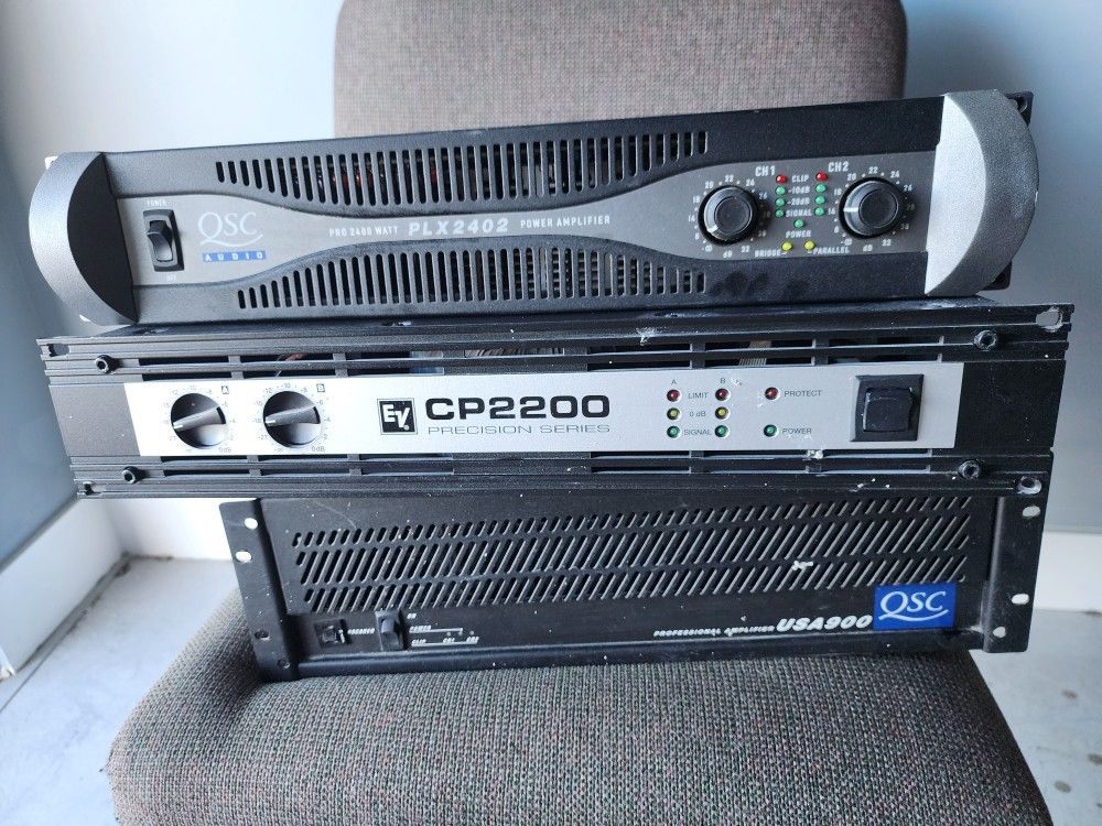 PA Speaker Amplifiers
