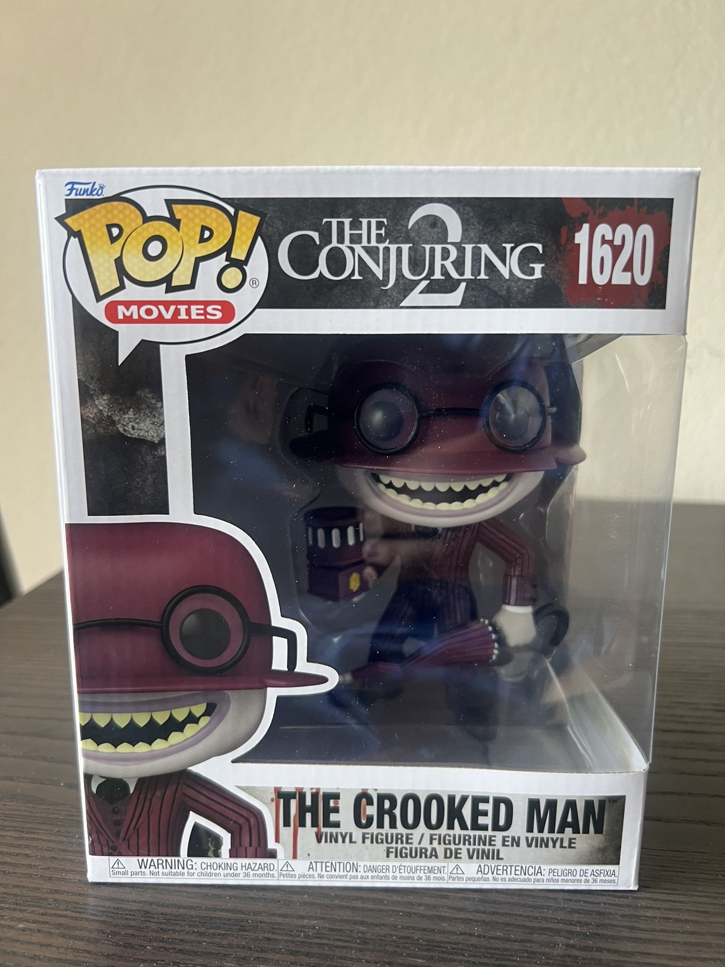 SUPER 6-INCH The Crooked Man Conjuring 2 Funko Pop #1620 Horror Movies Films Toy