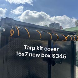 Dump Tarp Kit Cover 15x7 $345 New In Box