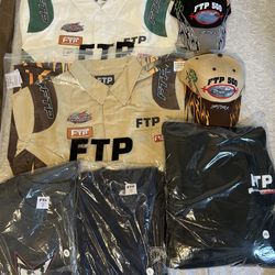 FTP L - XXL Lot bundle Ghostface racing shirt boris star liberty tees