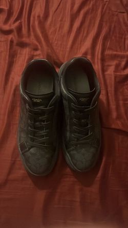 BLK coach shoes 9.5