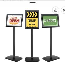 New Three Heavy Duty Pedestals For Restaurant Or Store $75