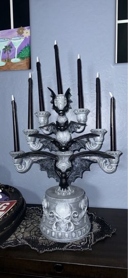 Halloween Bat Candle opera Decor