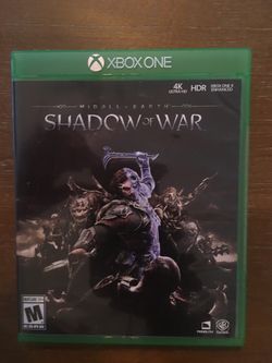 Xbox one shadow of war