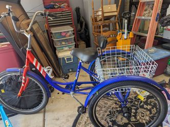 Adult trike with basket pickup only VERY LARGE