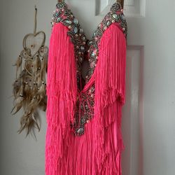 Pink Rhythm Ball Room Dress 