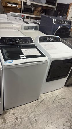 Ge Topload Washer And Electric Dryer